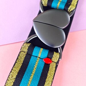6 Square Dancing Cinch Belts Navy Pink Red Teal White Purple Elastic Vintage Elastic 1980s Vintage Belts for sale | eBay main image 4