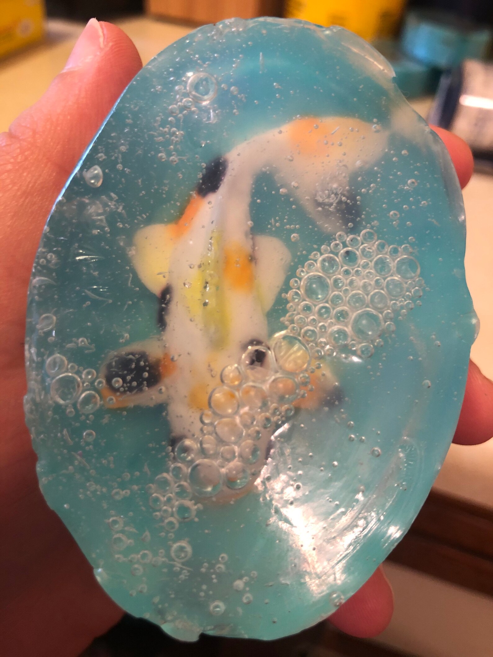 Koi fish soap Etsy