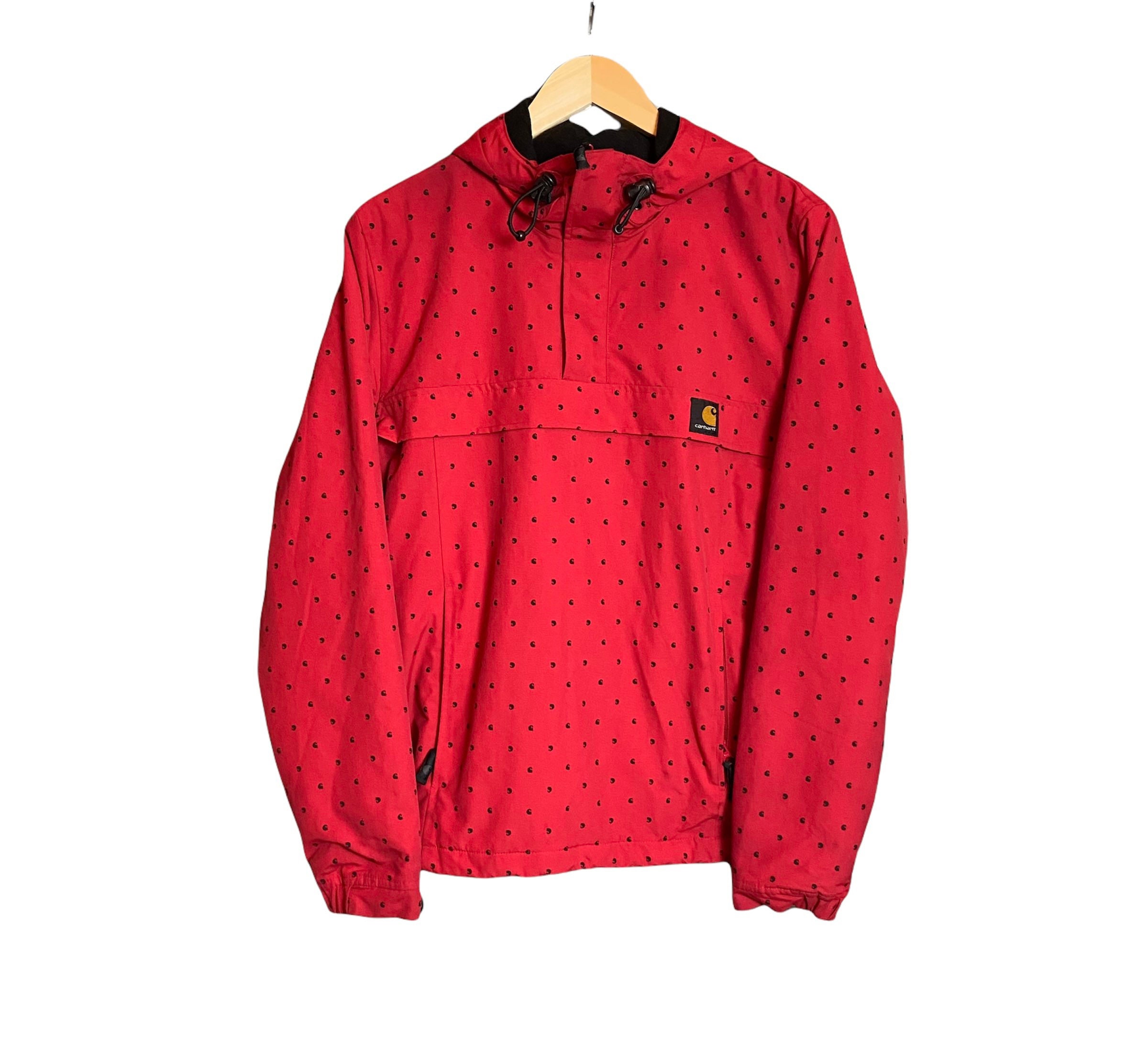 Baby Monogram Windbreaker Jacket in Red