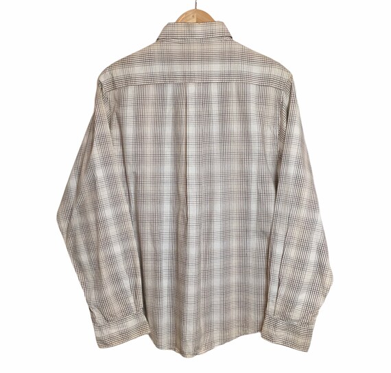 Yohji Yamamoto Y'saccs for Men Pocket Long Sleeve Check Shirt