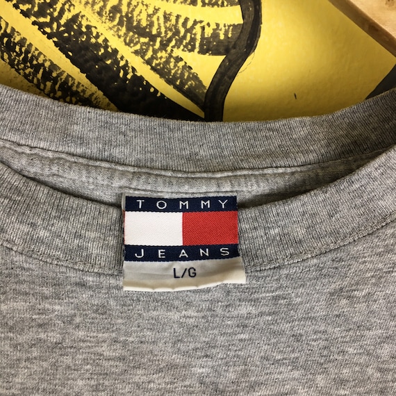 VINTAGE Tommy Hilfiger USA Flag American Shirt (S) Long Sleeve
