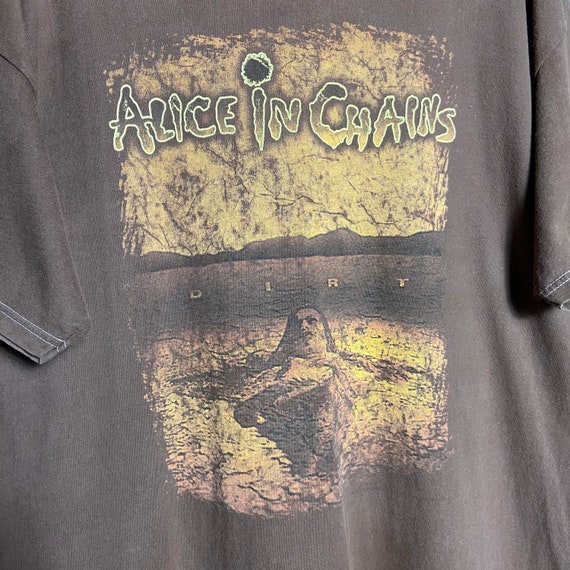 Vintage Alice In Chains Dirt Grunge Rock Band T-S… - image 2