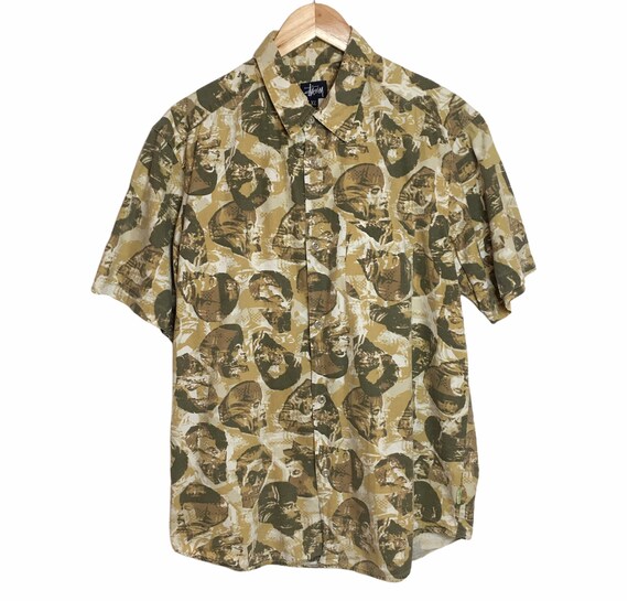 Stussy hawaiian shirt Clearance