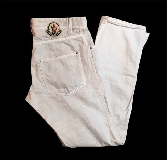 Moncler Logo Patch Pants - image 1