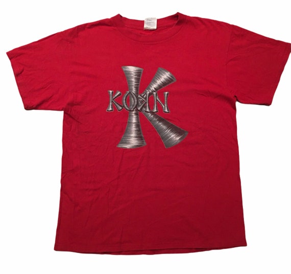 Free Shipping Vintage 90s Korn Follow The Leader T