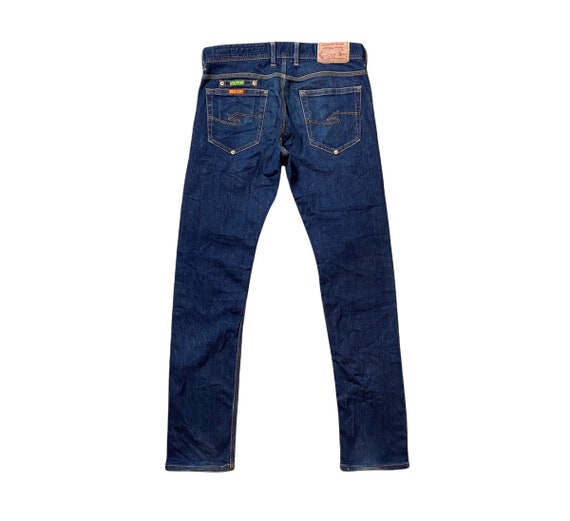 50 Duppies Destroy Babylon Japanese Streetwear Slim Fit Denim