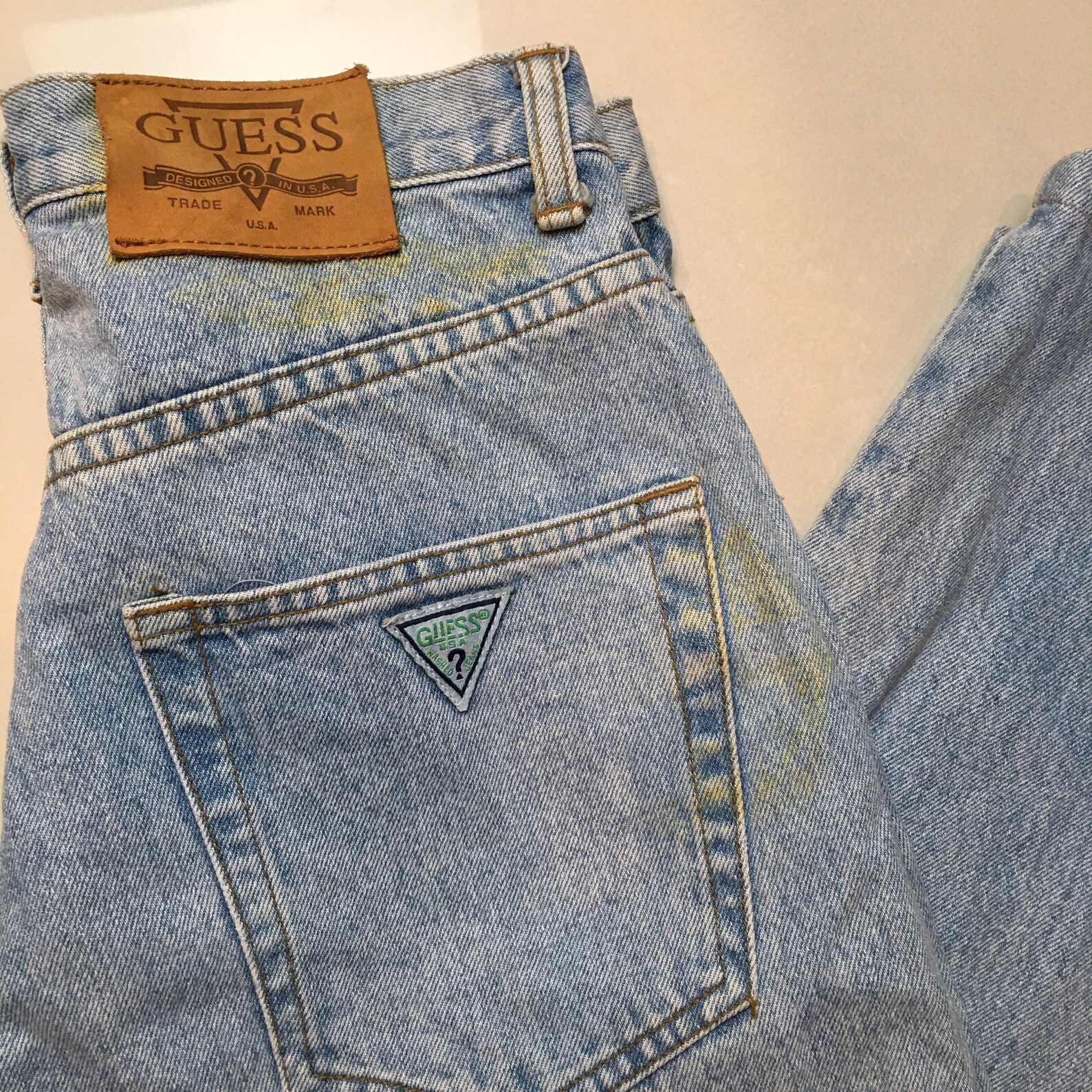 Vintage Guess Jeans Pants Etsy