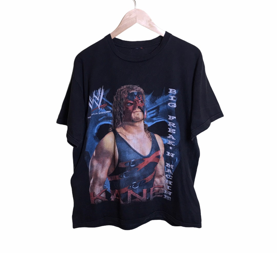Vintage Kane Wrestling WWE Bootleg T Shirt Size L - Etsy