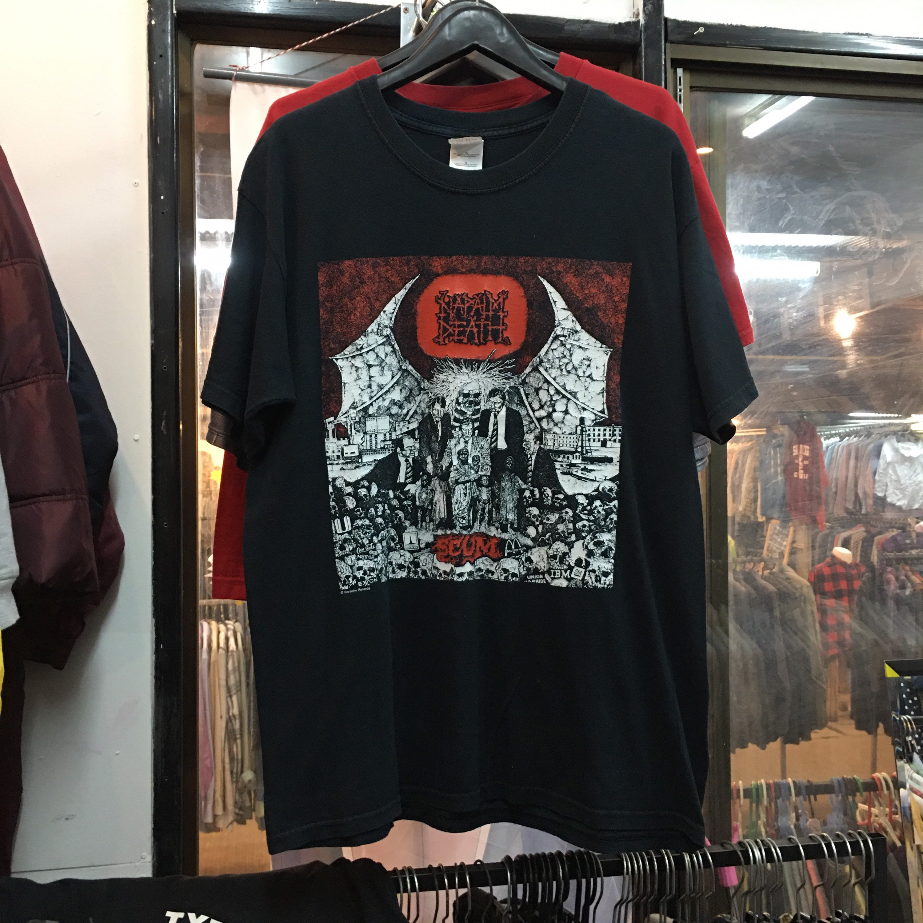 ビンテージ　Napalm Death バンド　Tシャツ