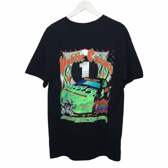 Vintage Public Enemy Racing Car T-Shirt
