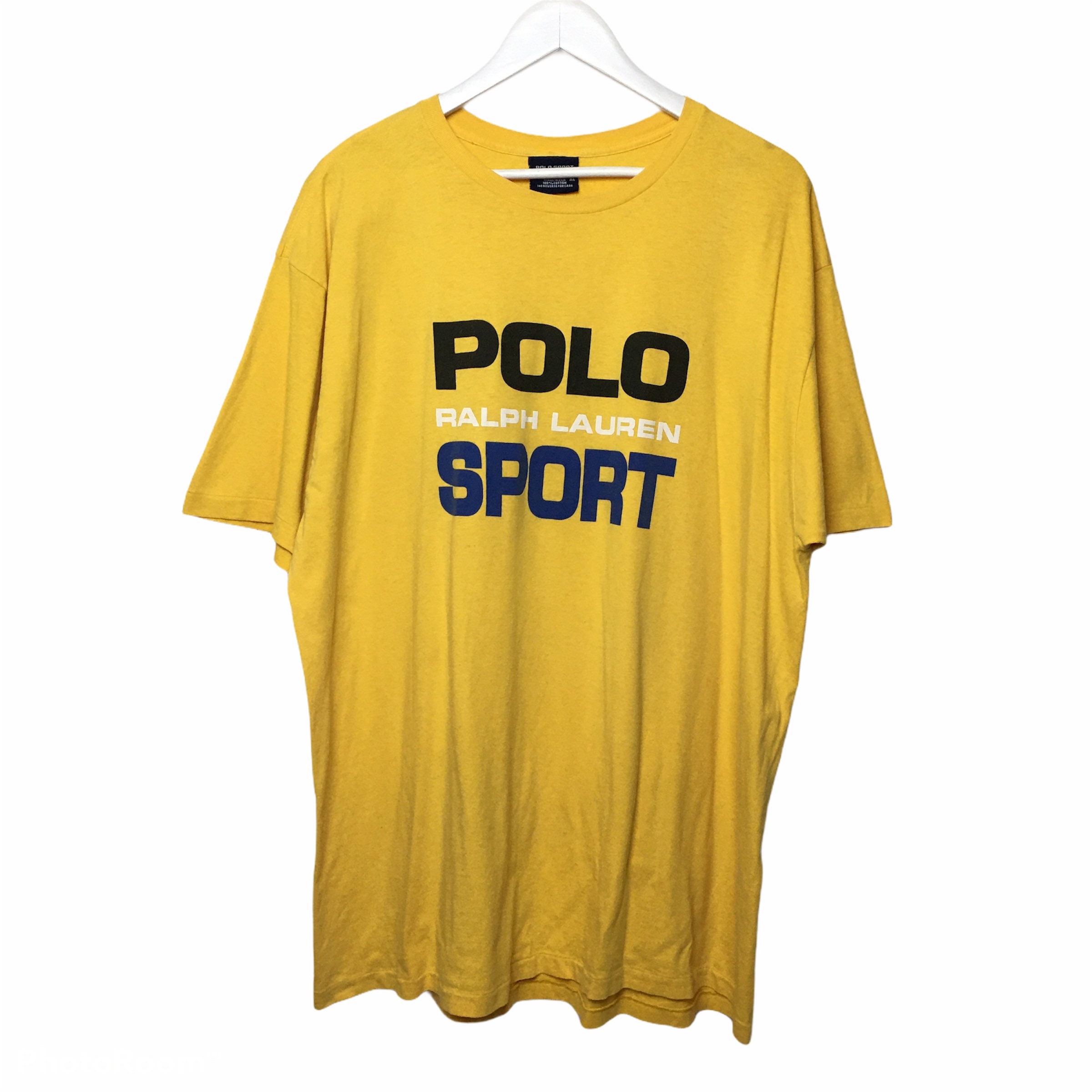 Vintage 90a Polo Sport RalphLauren Big Logo Camiseta - Etsy España