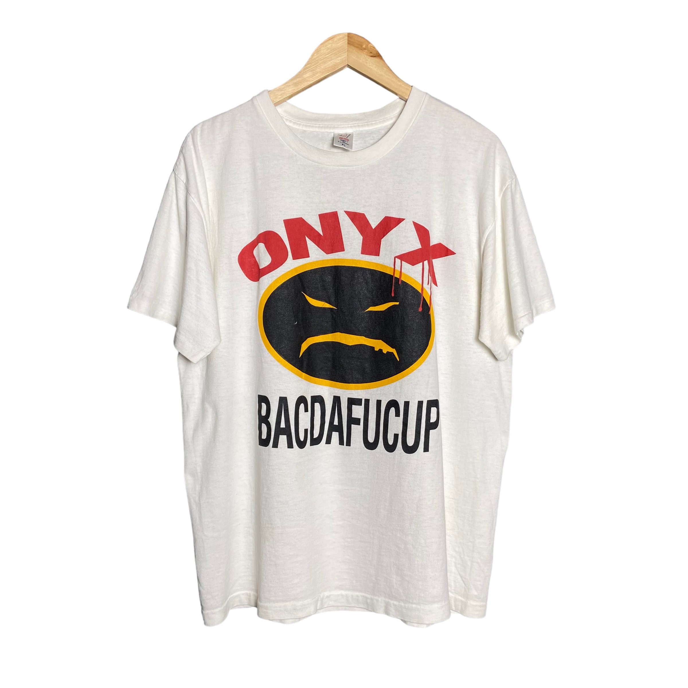 Rare Vintage 90s ONYX Bacdafucup Rap Tee / Hiphop T-shirt 