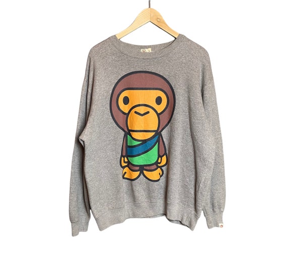 Vintage 90s Baby Milo A Bathing Ape Japan Sweatsh… - image 1