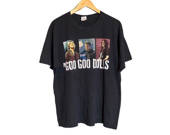 Vintage 00s The Goo Goo Dolls American Rock Grunge Band T Shirt