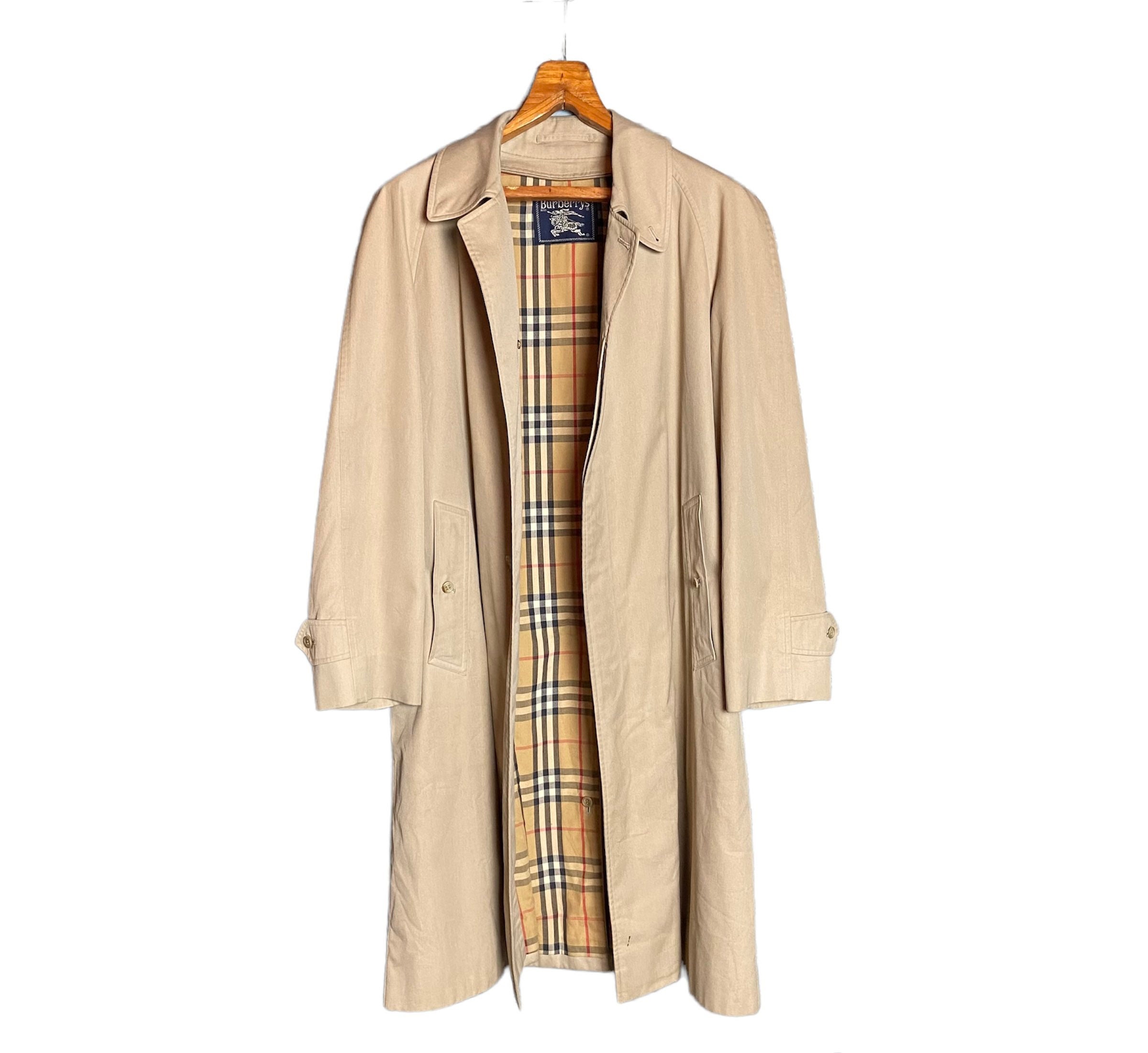 90s Burberry Jacket - Etsy