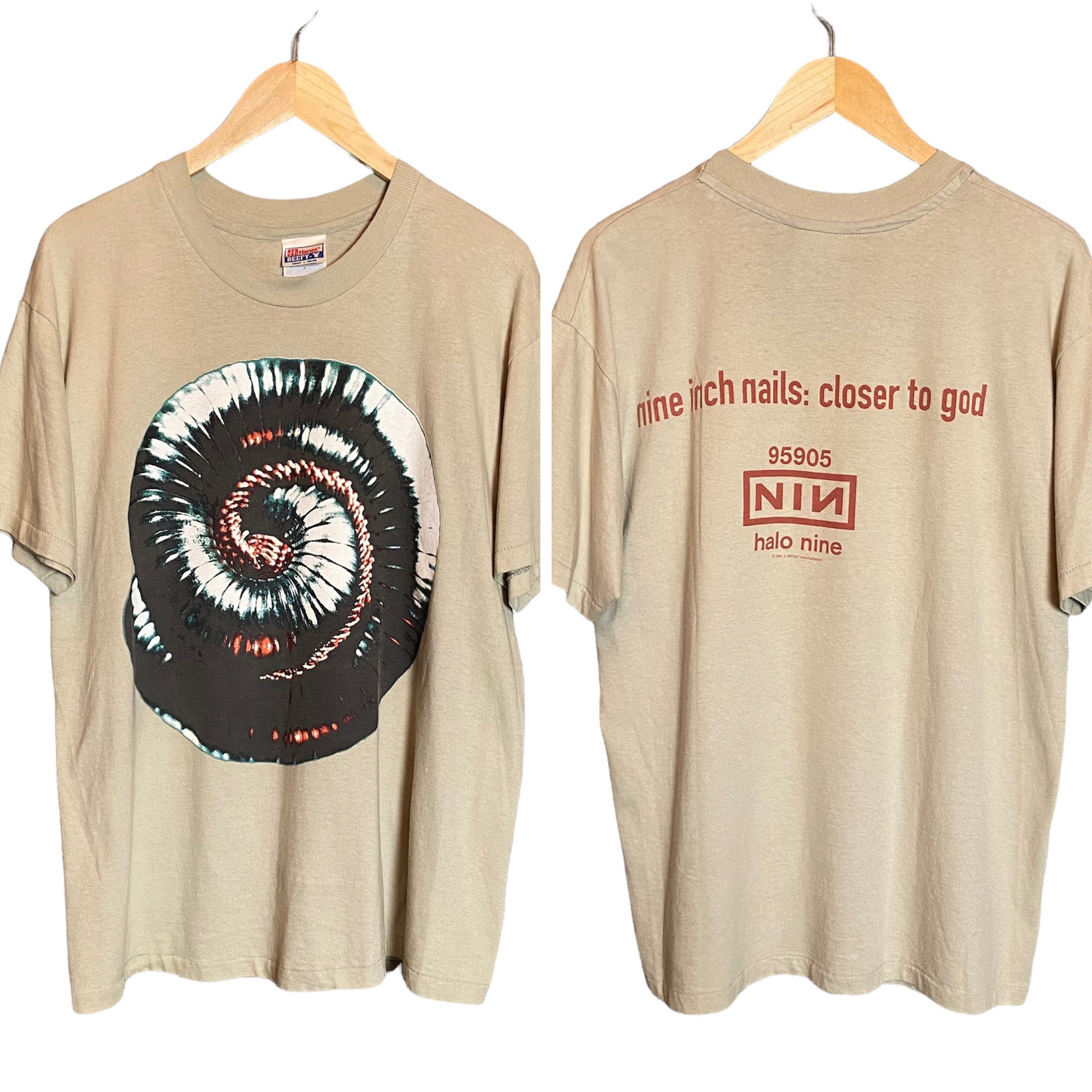 nine inch nails ヴィンテージTシャツ レア!-