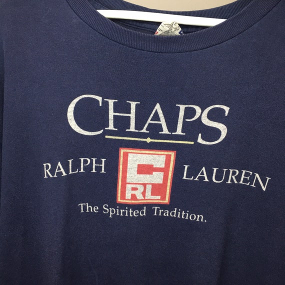 Vintage Chaps Ralph Lauren Big Logo T-shirt -  Canada