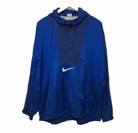 Vintage 90s Nike Center Big Swoosh Half 