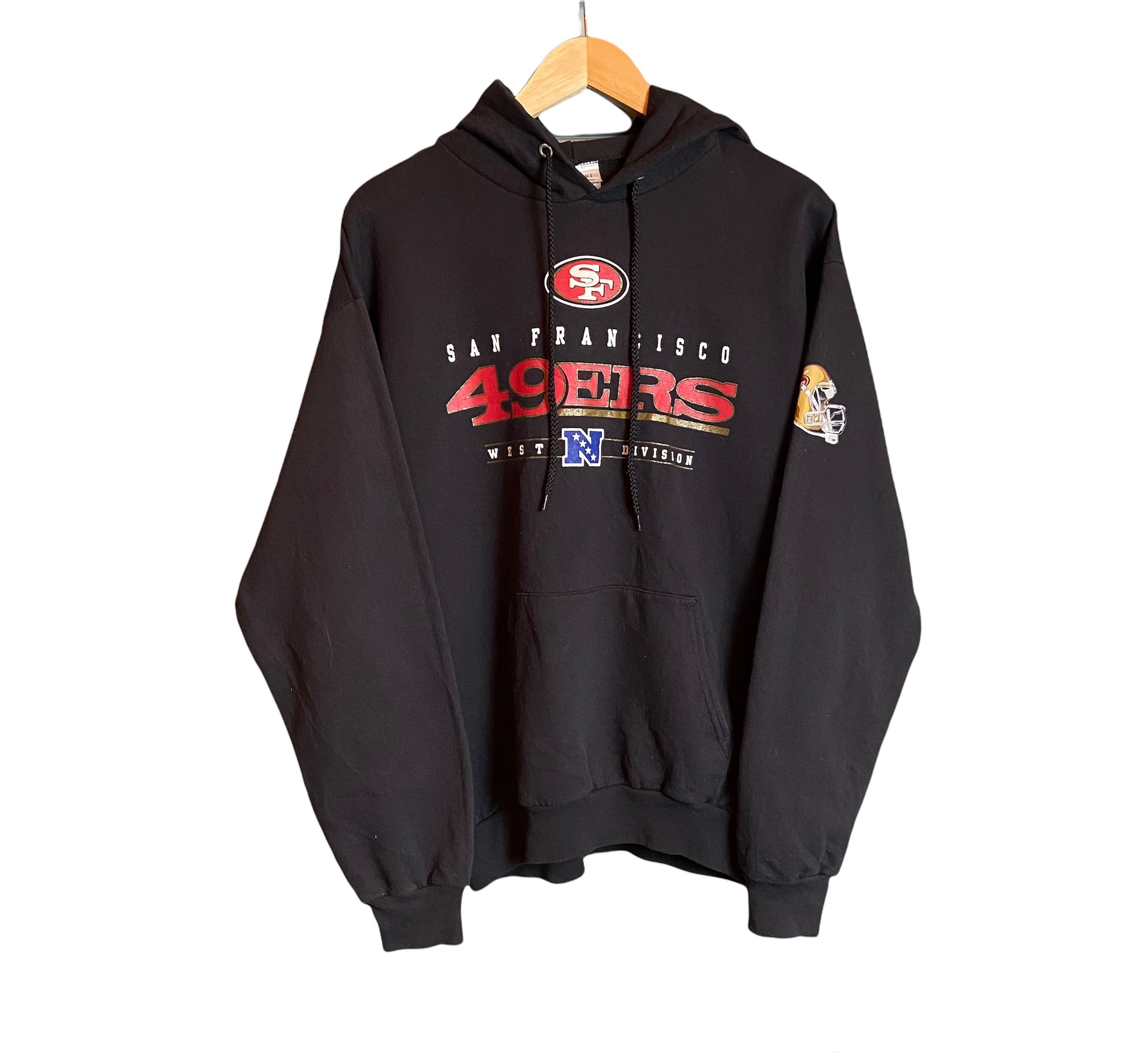 San Francisco 49ers Go Niners Red Hoodies Print Full - Banantees