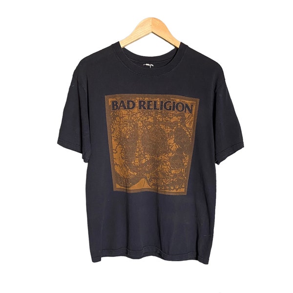 Vintage Bad Religion Hell And Vicinity Punk Rock Band T Shirt / Music Tee