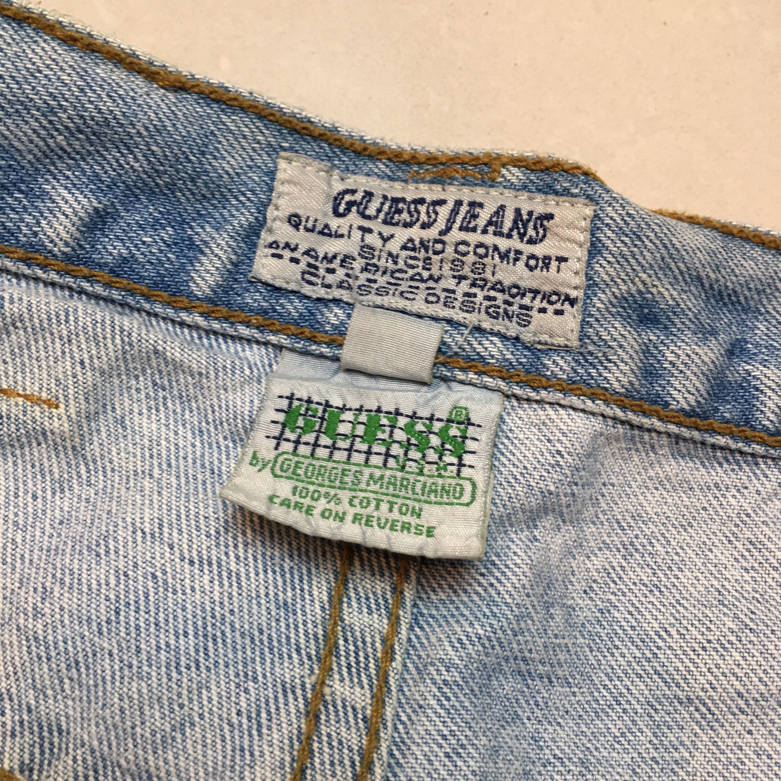 Vintage Guess Jeans Pants - Etsy