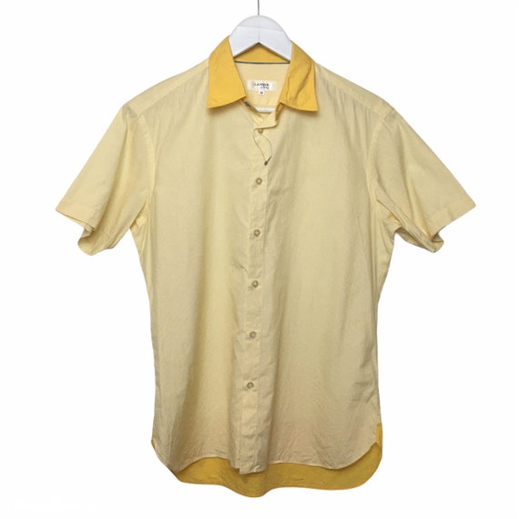 Lanvin Patch Button Shirt - image 1
