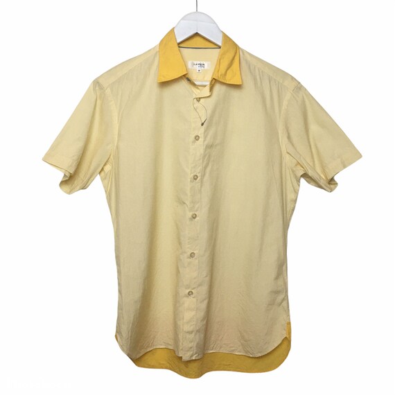 Lanvin Patch Button Shirt
