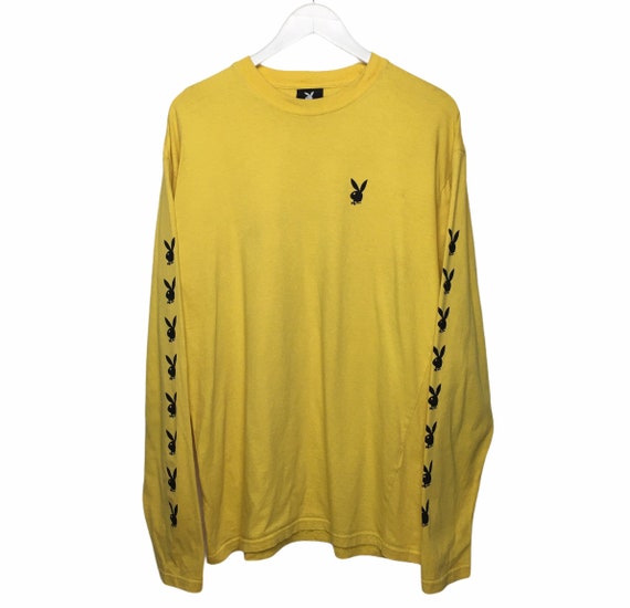 Playboy x Joyrich Bunny Logo Long Sleeve T Shirt - image 1