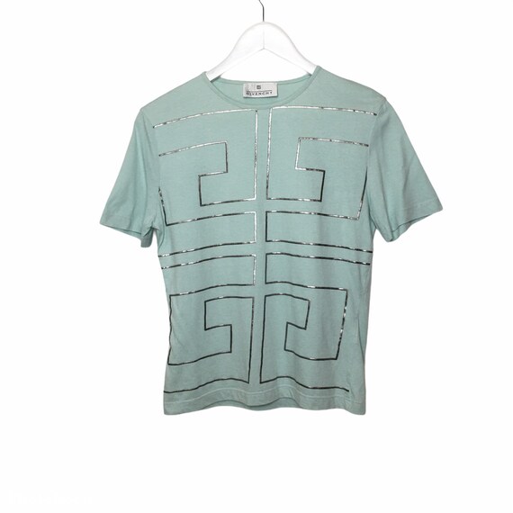 Vintage Givenchy Logo Full Printed T-Shirt for Wom