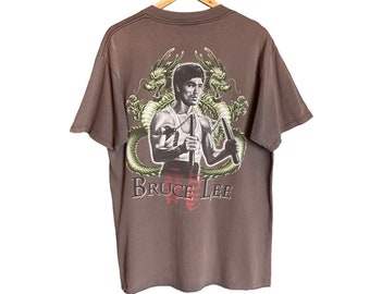 Vintage 90s Bruce Lee Movie T-Shirt