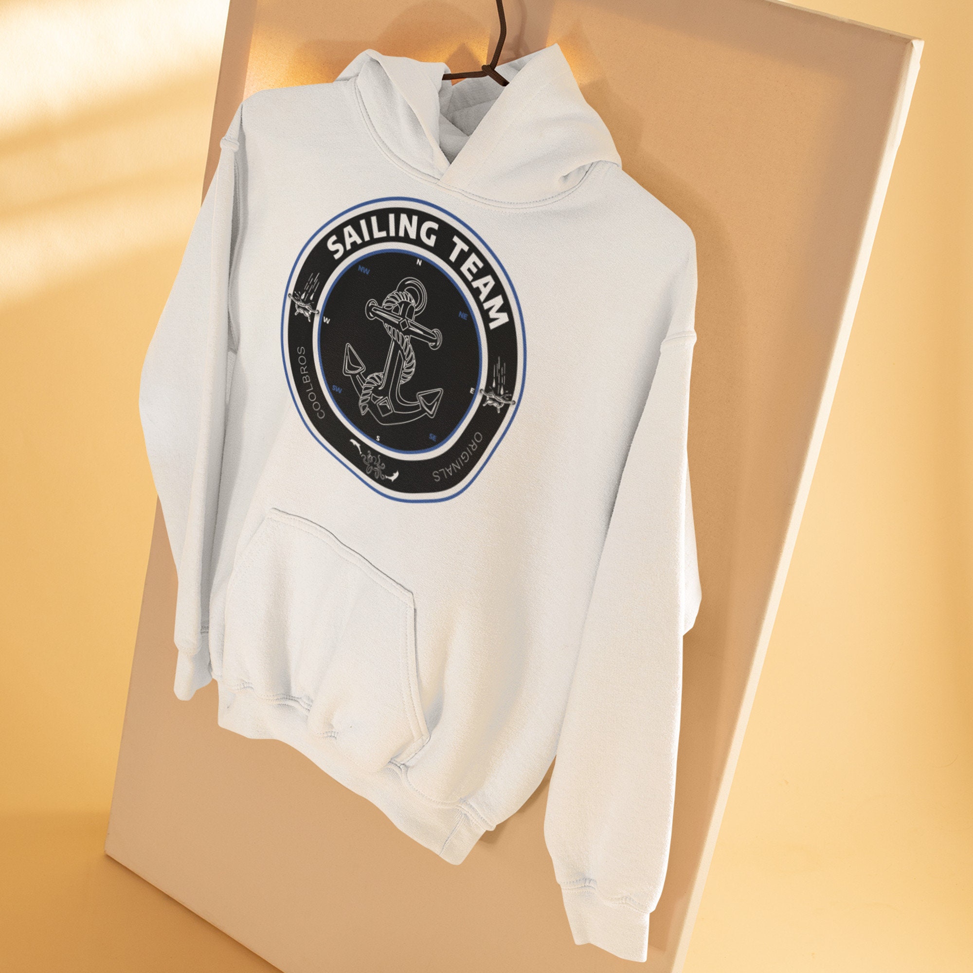 Sailing Team Nautical Cruise Hoodie Maritime watersports Etsy