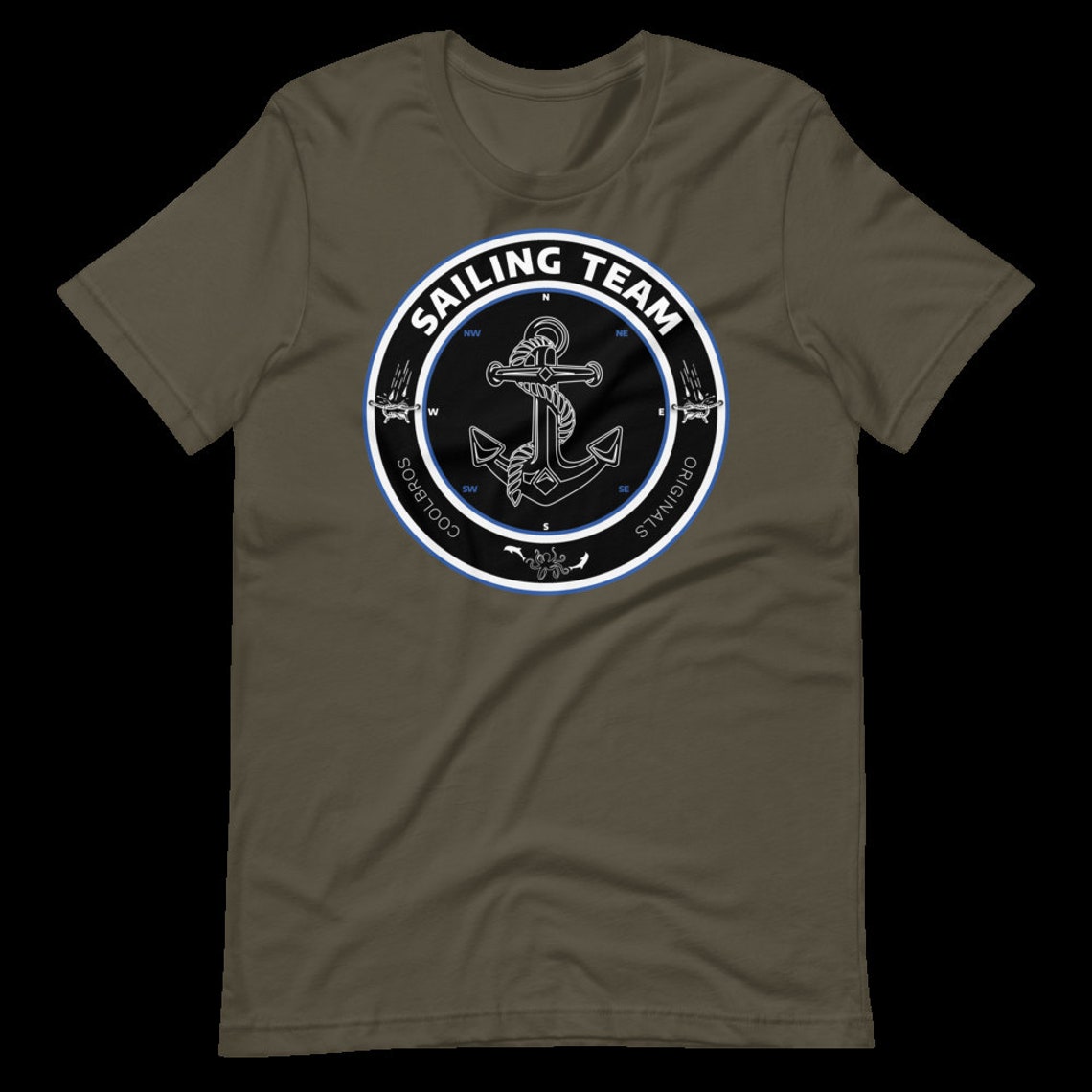 Sailing Team Nautical Cruise Premium TShirt Maritime Etsy