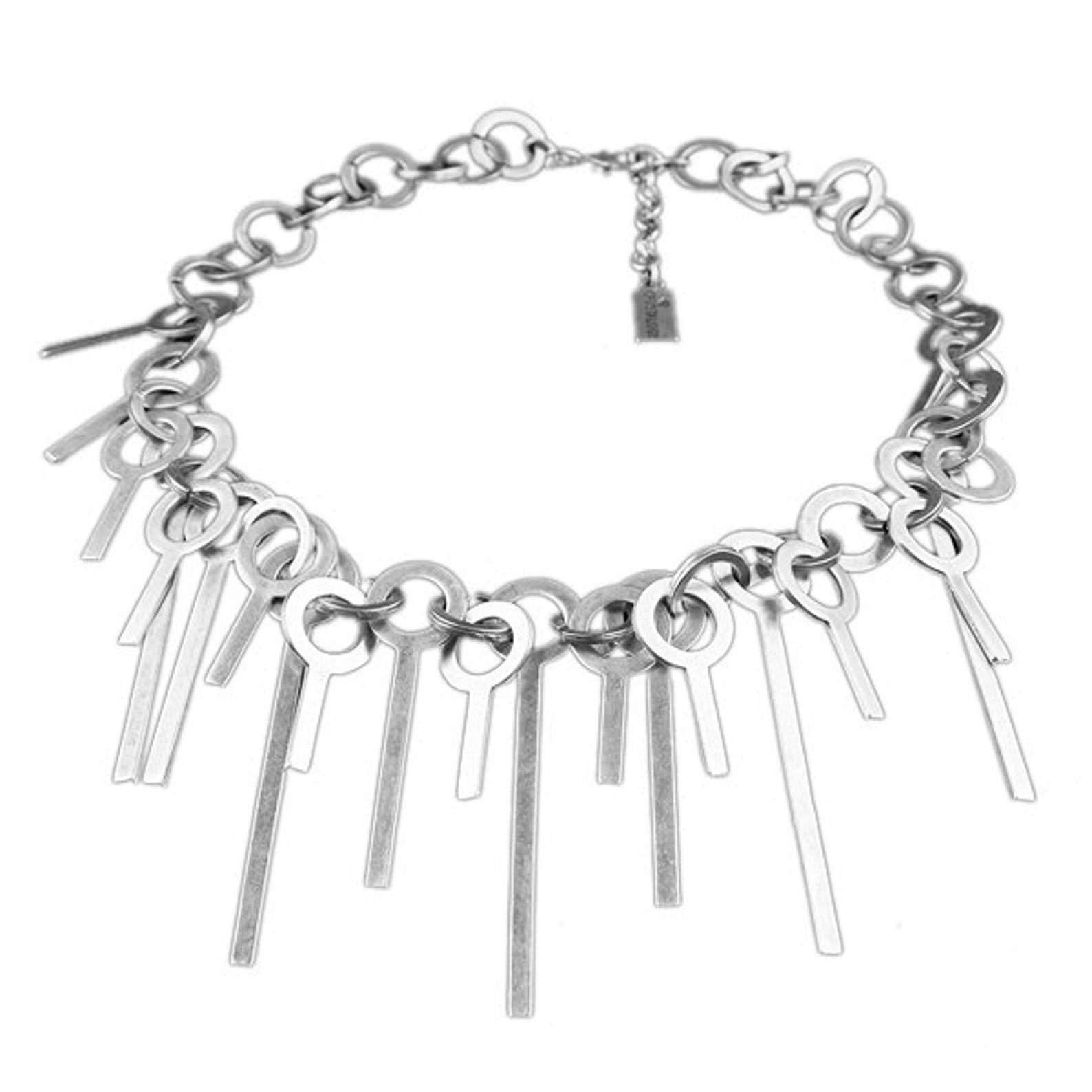 Silver Fancy Necklace Festival Necklace Sci Fi Necklace Etsy