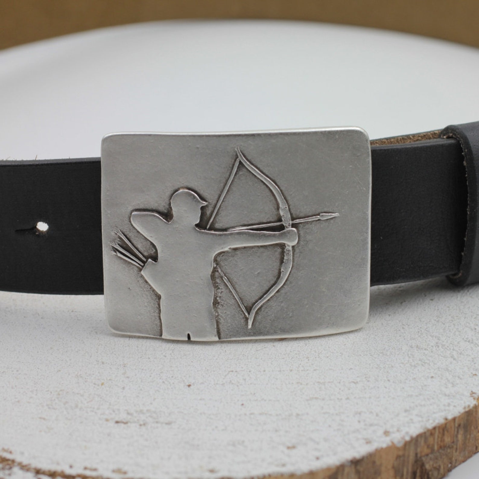 Archer belt buckle for men Sniper belt buckle Arrow belt Etsy