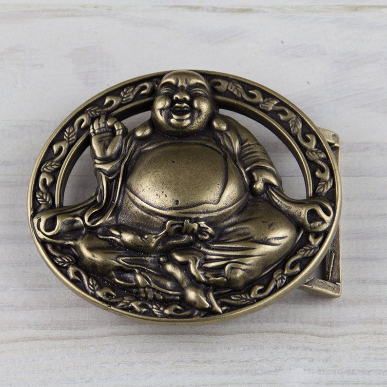 Beauty products Buddha Fly Belt Buckle made for and belt both Cheap sale men women Jeans