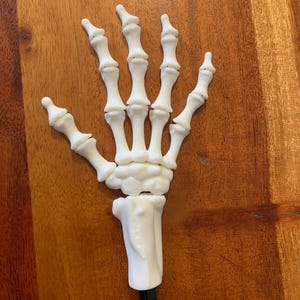 Articulated ( Flexi)  Skeleton Hand Pencil Topper