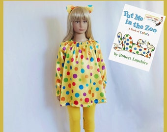 Put Me in the Zoo girls book week costume will fit girls 6 - 7 years