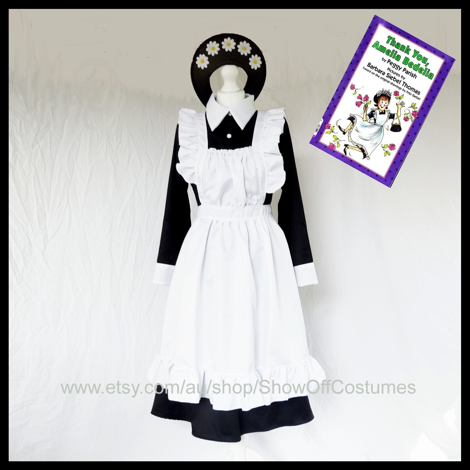 Amelia Bedelia Maid Costume Ladies Size 10 Etsy