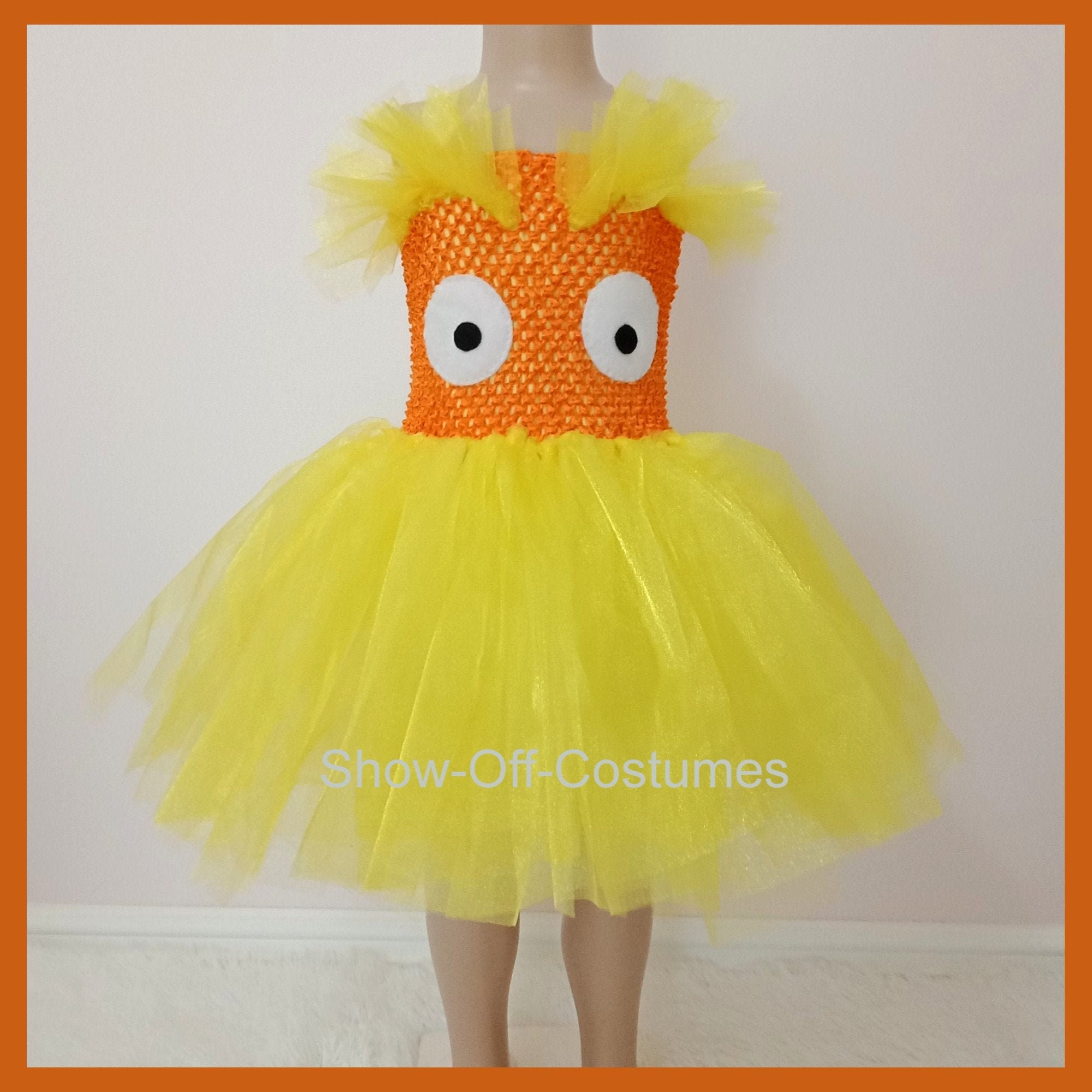 The Lorax Dr Seuss Fancy Dress Girls Tutu Book Week Costume Etsy