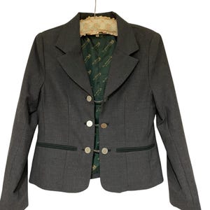 Vintage Austrian jacket Tyrolean blazer DamenTrachten jacket