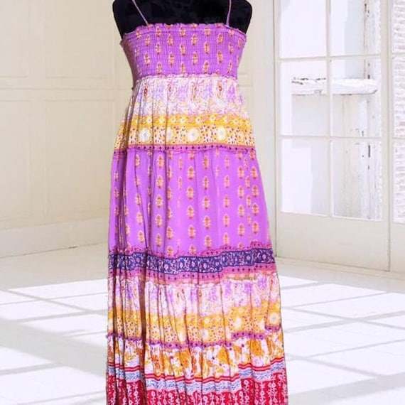 boho bandeau dress