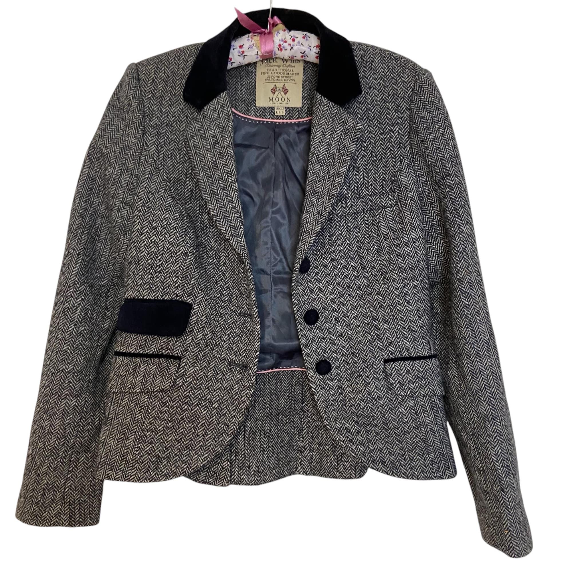 ジャケット・アウター 70s tweed Tailored jacket Vintage remake 70S Usa Harris Tweed Tailored Jacket Vintage Men's #EB ZCB