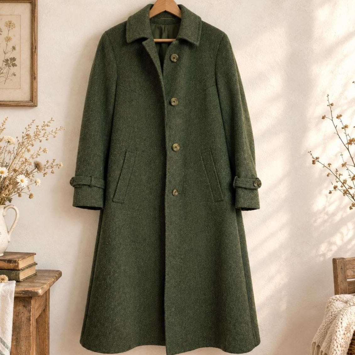 Loden Coat Vintage - Etsy