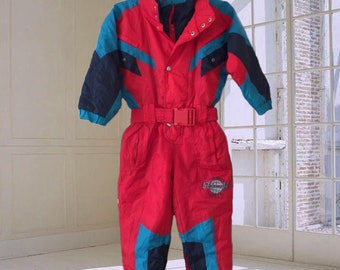 80's retro ski outfit