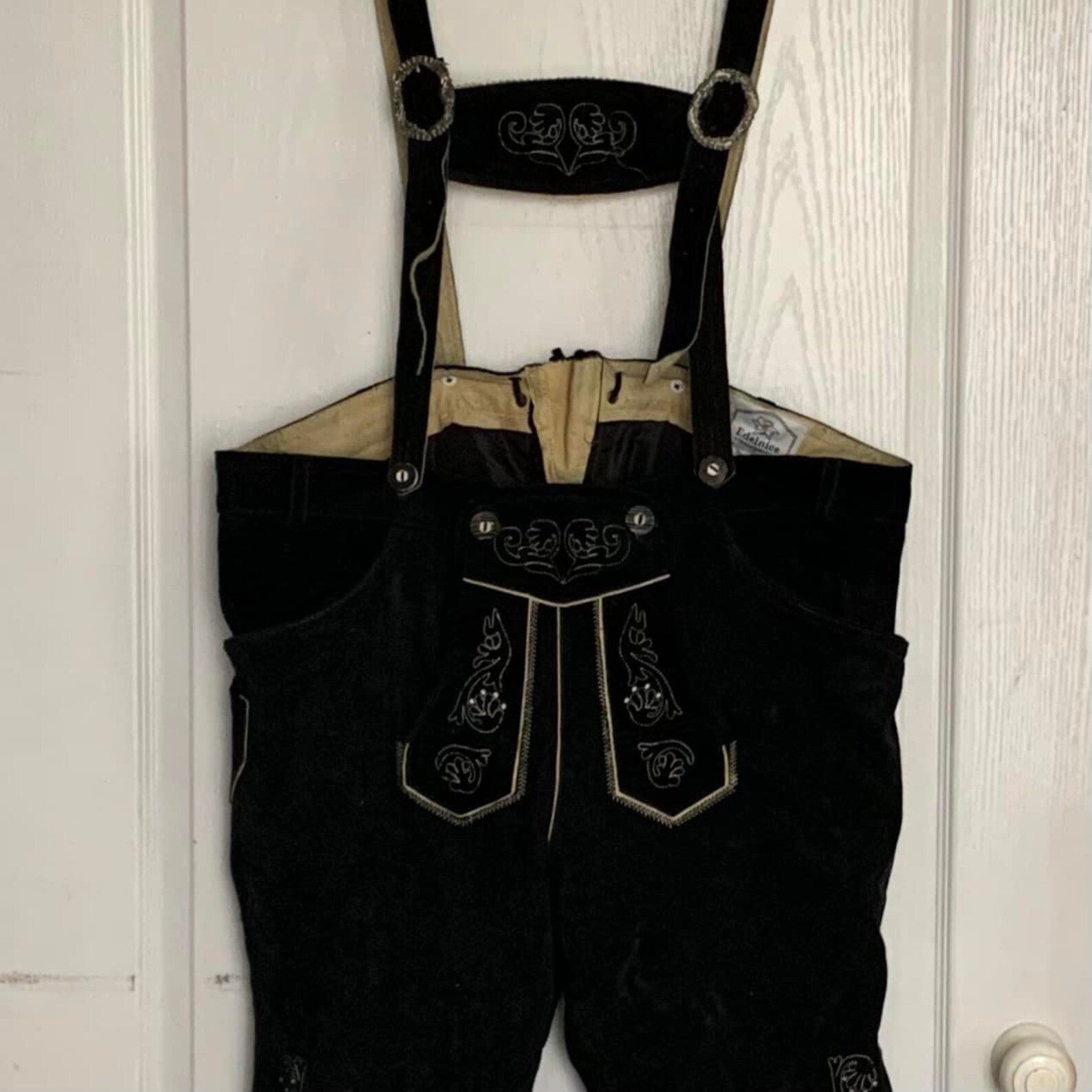 Men’s Vintage Sand Lederhosen