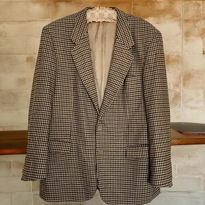90s Wool blend Oversized blazer| Vintage  Unisex blazer| Minimalist Chic Suit Jacket