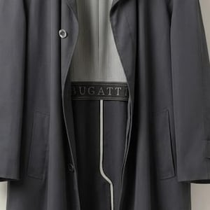bugatti ローデンコート ダークグレー Vintage Vintage Wool Loden Tirol Loden Bugatti Coat Oversized Gray 80s 90s