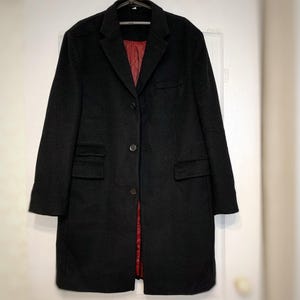 Men's Cashmere Coat, Vintage Jacket, Men's Cashmere Jacket