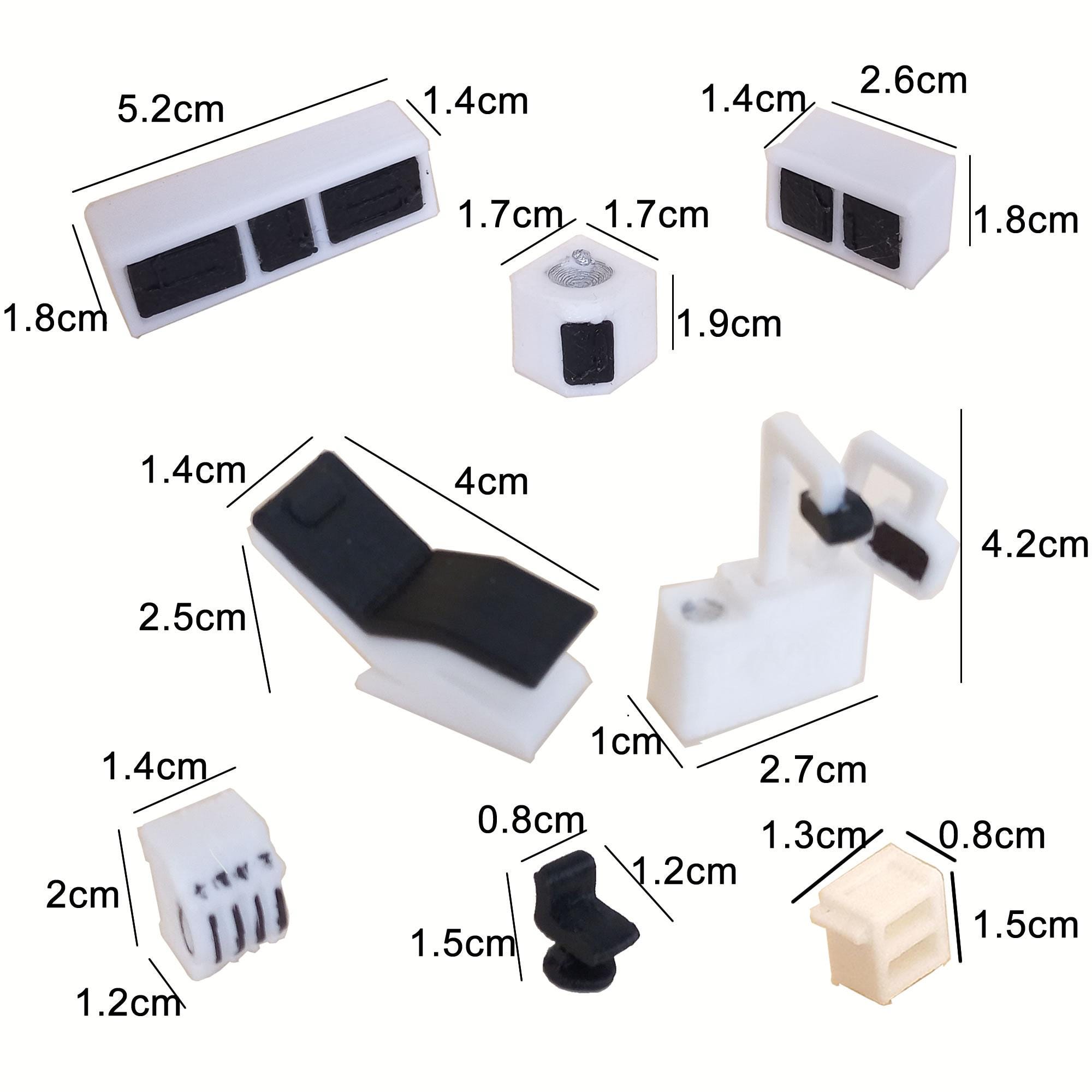 Dental Office Kit 1:50 Scale - STL Files for 3D Printing - Miniature ...