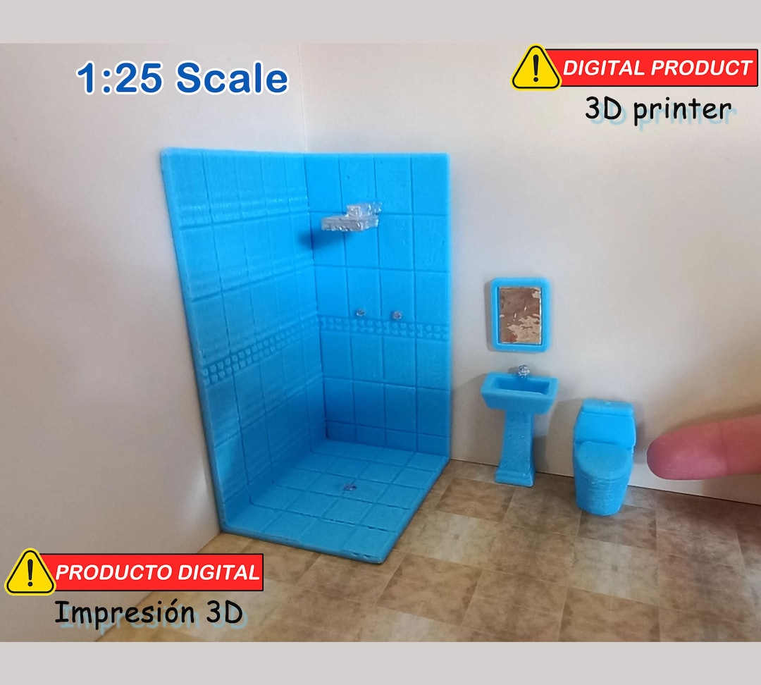 De Baño CÃ³mo Hacer BaÃ±os Para Barbies Muebles Miniatura – Baño